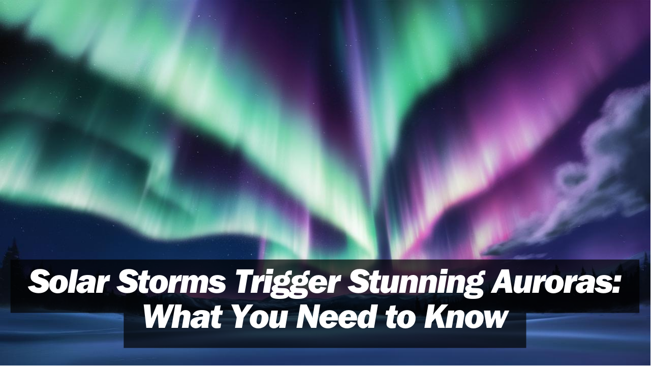 Solar Storms Trigger Stunning Auroras: What You Need to Know